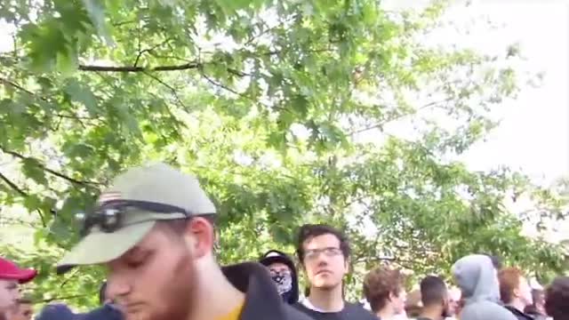 BABY ANTIFA CRY WHEN ARRESTED - OPEN CARRY MARCH AT KENT STATE