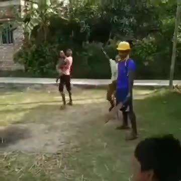 Wonderful cricket match batman out by amazing ball
