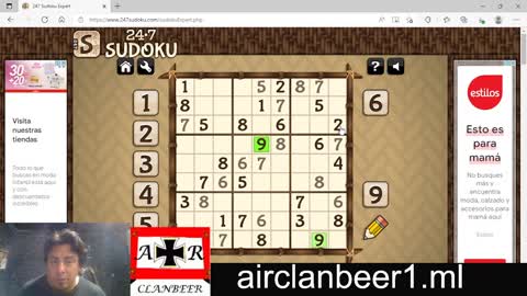 SUDOKU EXPERT AFTER A CRAP BLACKOUT