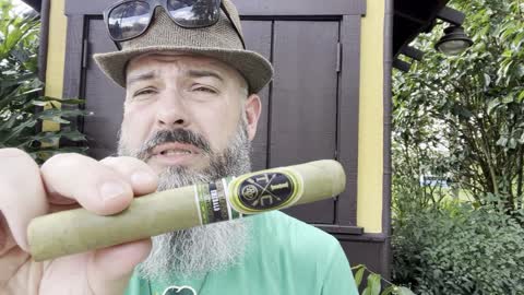 Smoking Cigars at Disney -My Cigar Spot at the Polynesian Resort.
