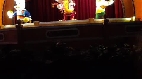 First Time on Gran Fiesta Tour with the Three Caballeros