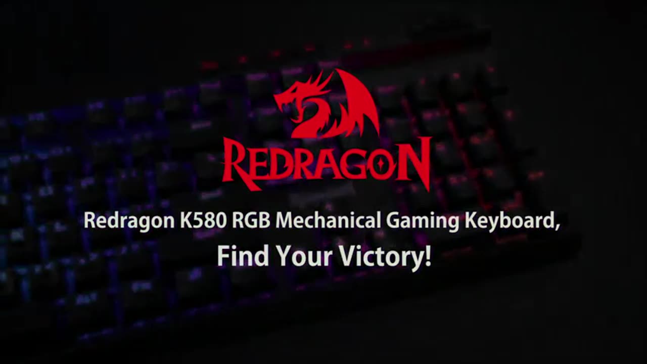 Redragon K580 VATA RGB LED Backlit Mechanical Gaming Keyboard