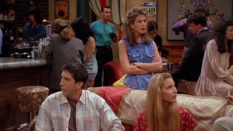 Chandler Gets Caught Smoking _ Friends