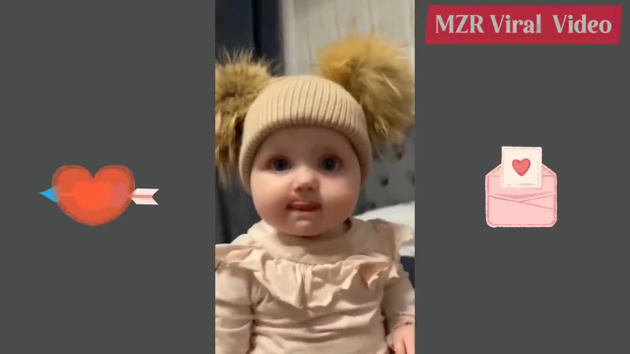 Cute baby video