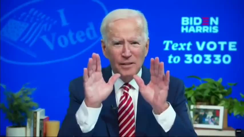 2020 Biden's Fraudian Slip