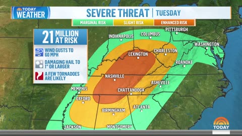 Major storms expected in much of US threatening snow, floods by TODAY