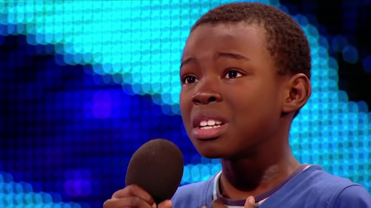 Malaki FIGHTSBACK TEARS during emotional Beyonce cover Britain's GotTalent