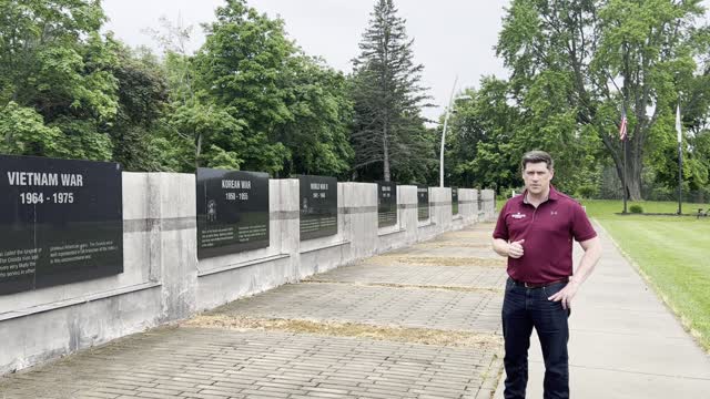 Oneida Veteran’s Memorial Wall and Purple Heart Monument in Green Bay