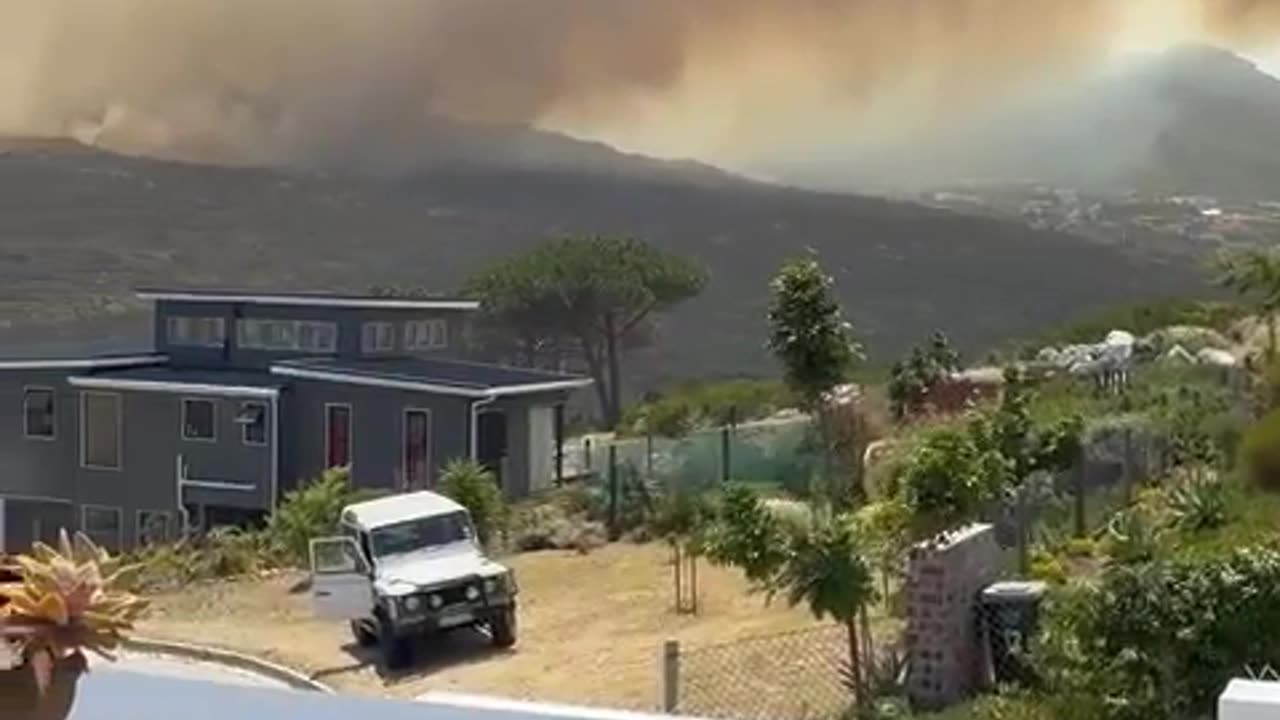 Simon's Town FIRE Update, Cape Town, SA