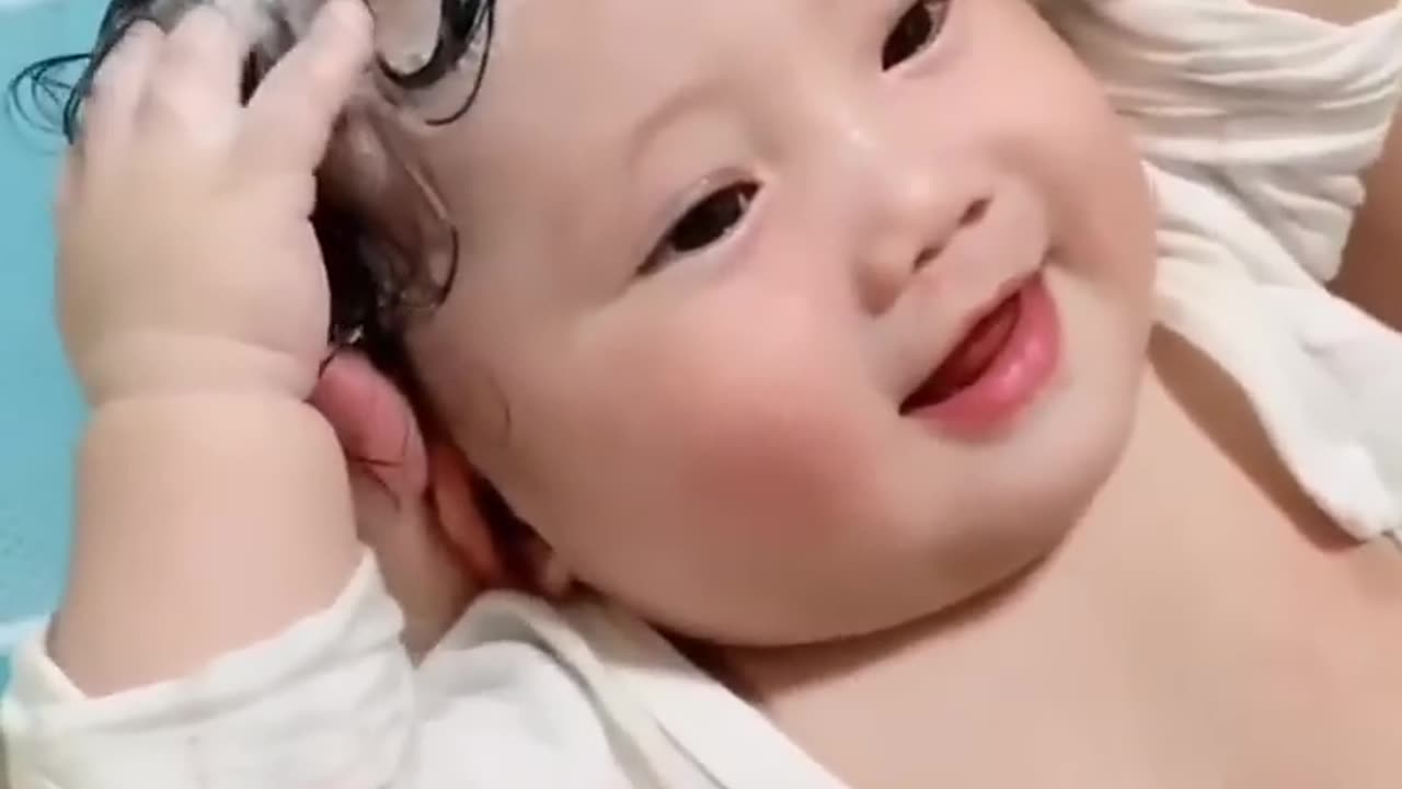 Cute baby video