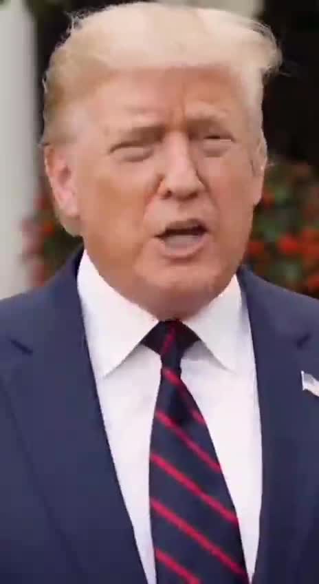 A few encouraging words from our Great President, he's draining the [ SWAMP ].