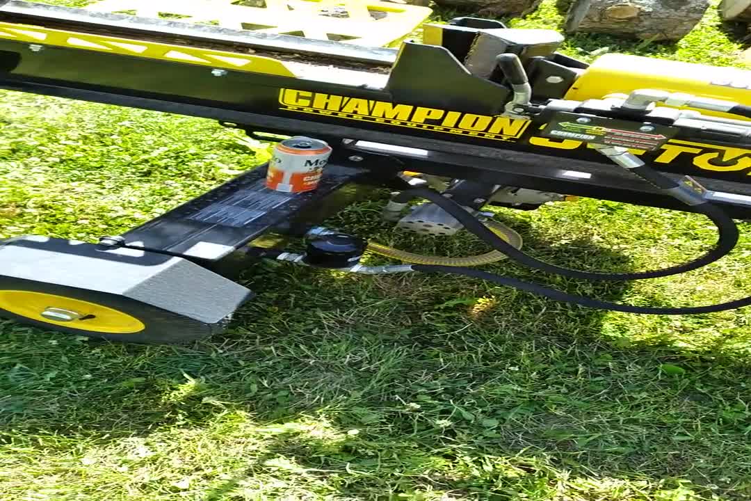 champion log splitter the best i've used