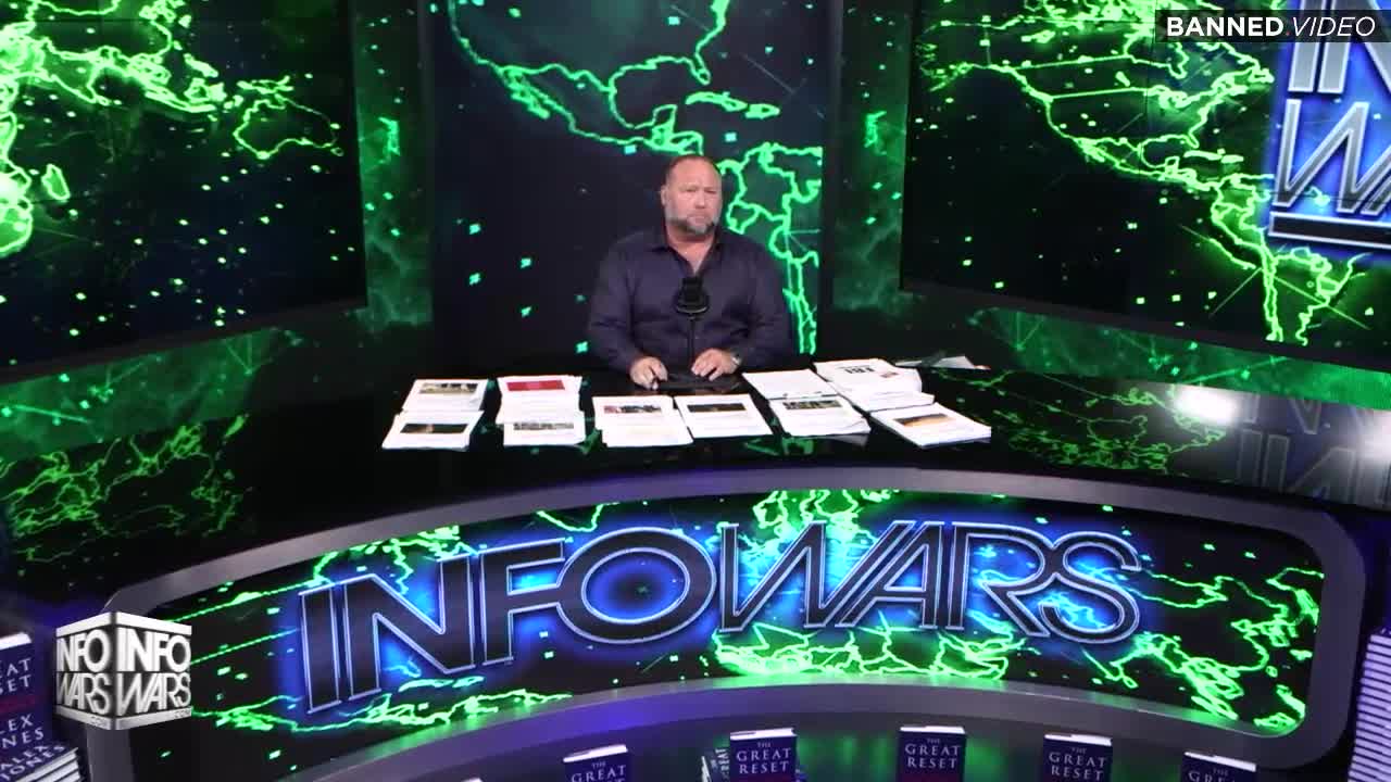 Alex Jones Predicts Leftist False Flag Ops Targeting Trump to Derail Reelection Campaign