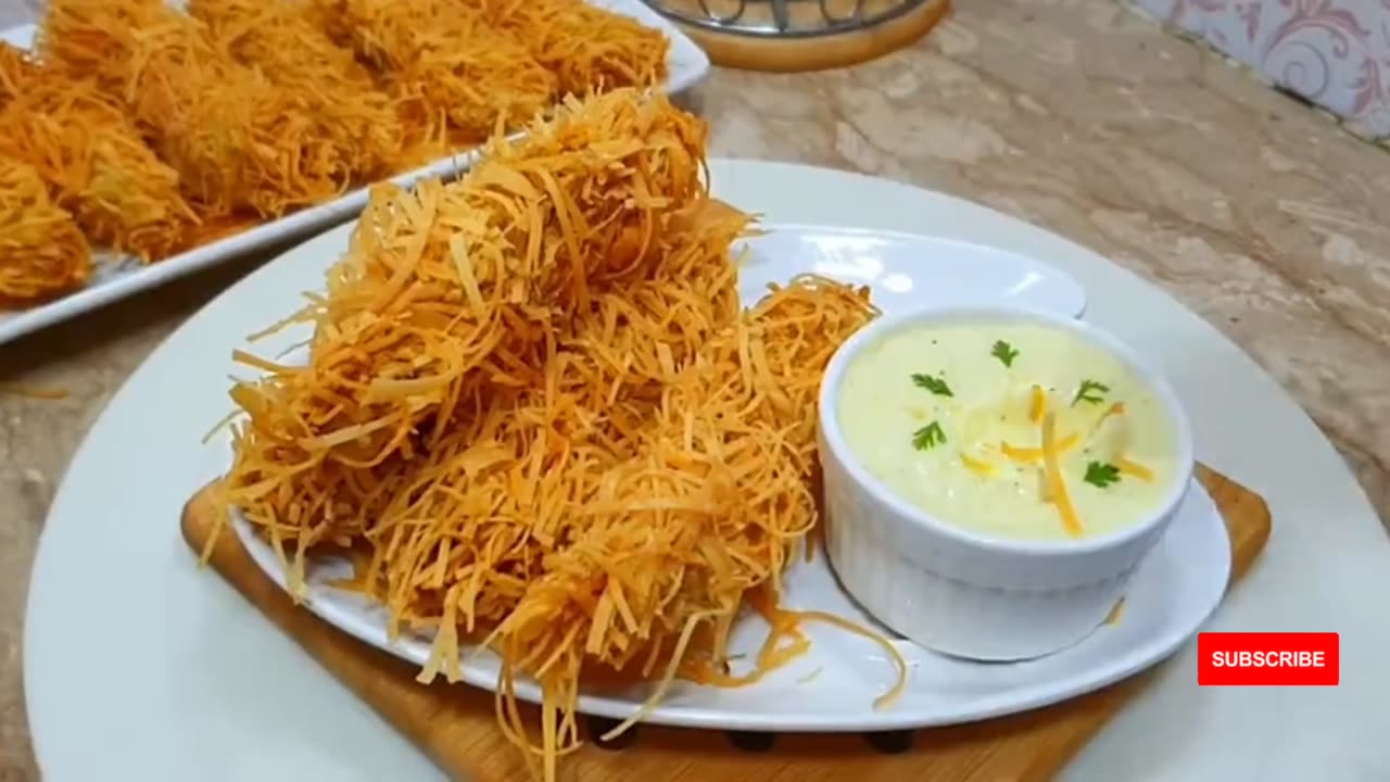 chicken thread recipe for Ramazan special, trending chicken recipes, crispy crunchy chicken recipe