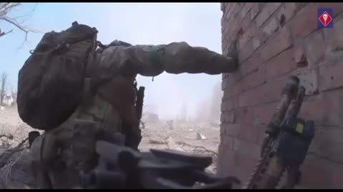 Spring footage of street fighting in Bakhmut on behalf of foreign mercenaries on the side of the AFU