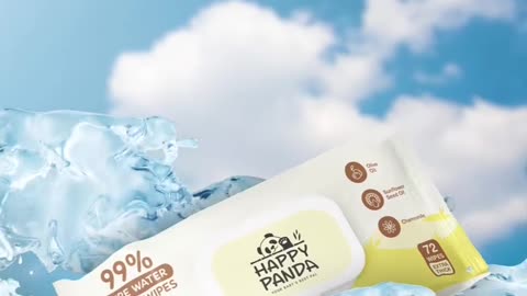 Pure & Gentle: Baby Wet Wipes with 99% Water & 100% Biodegradable