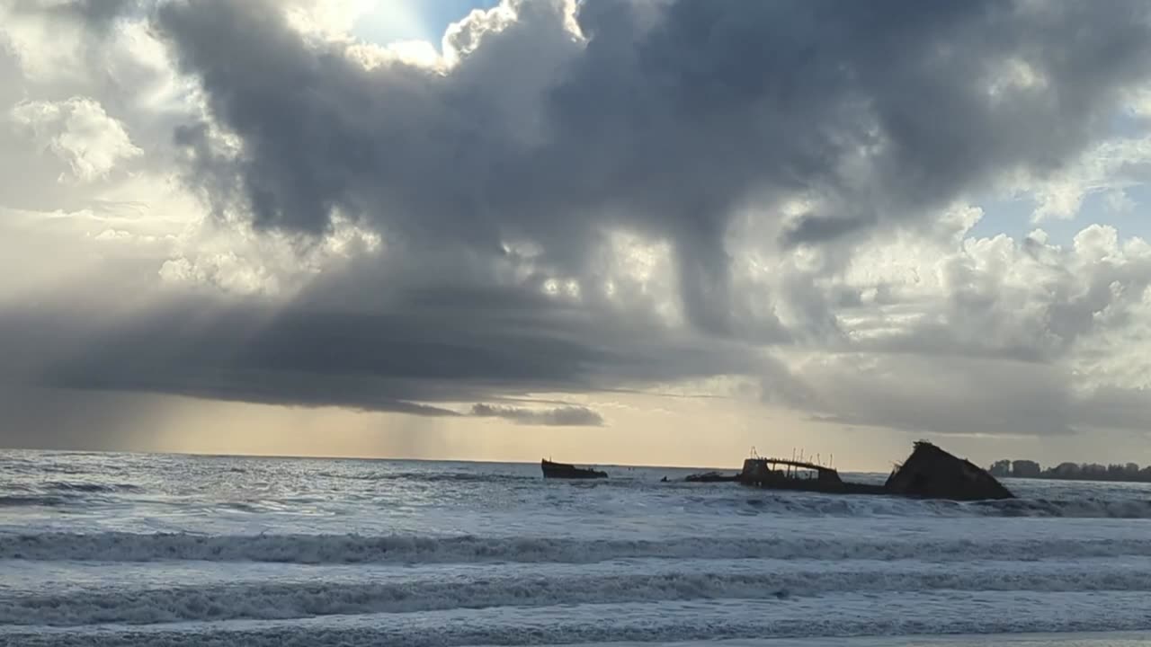 Dramatic Coastal Clouds