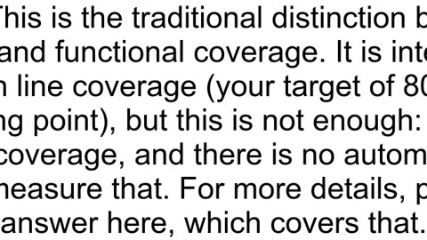 Can I get a unit test coverage report specificly for a user story