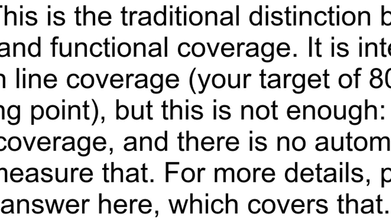 Can I get a unit test coverage report specificly for a user story