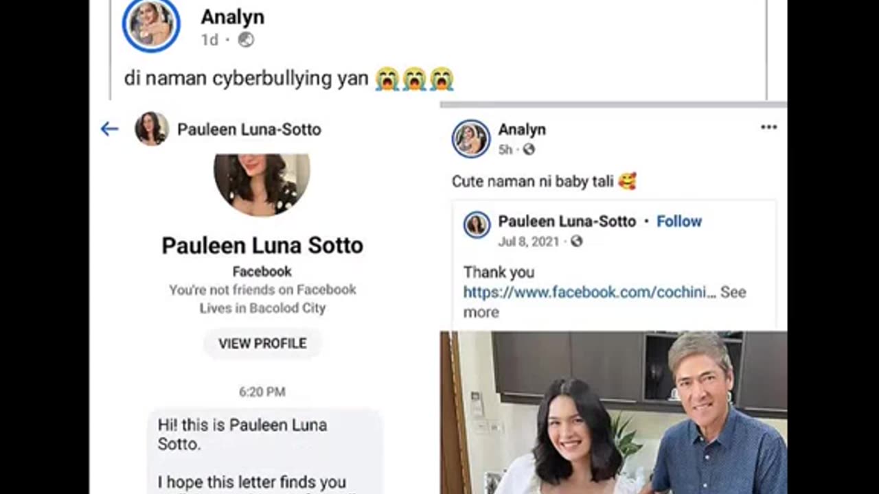 Cyber bully pa moreeee...yari ka tuloy kay Pauleen 😅