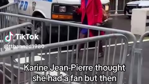 KJP confronted by protestor