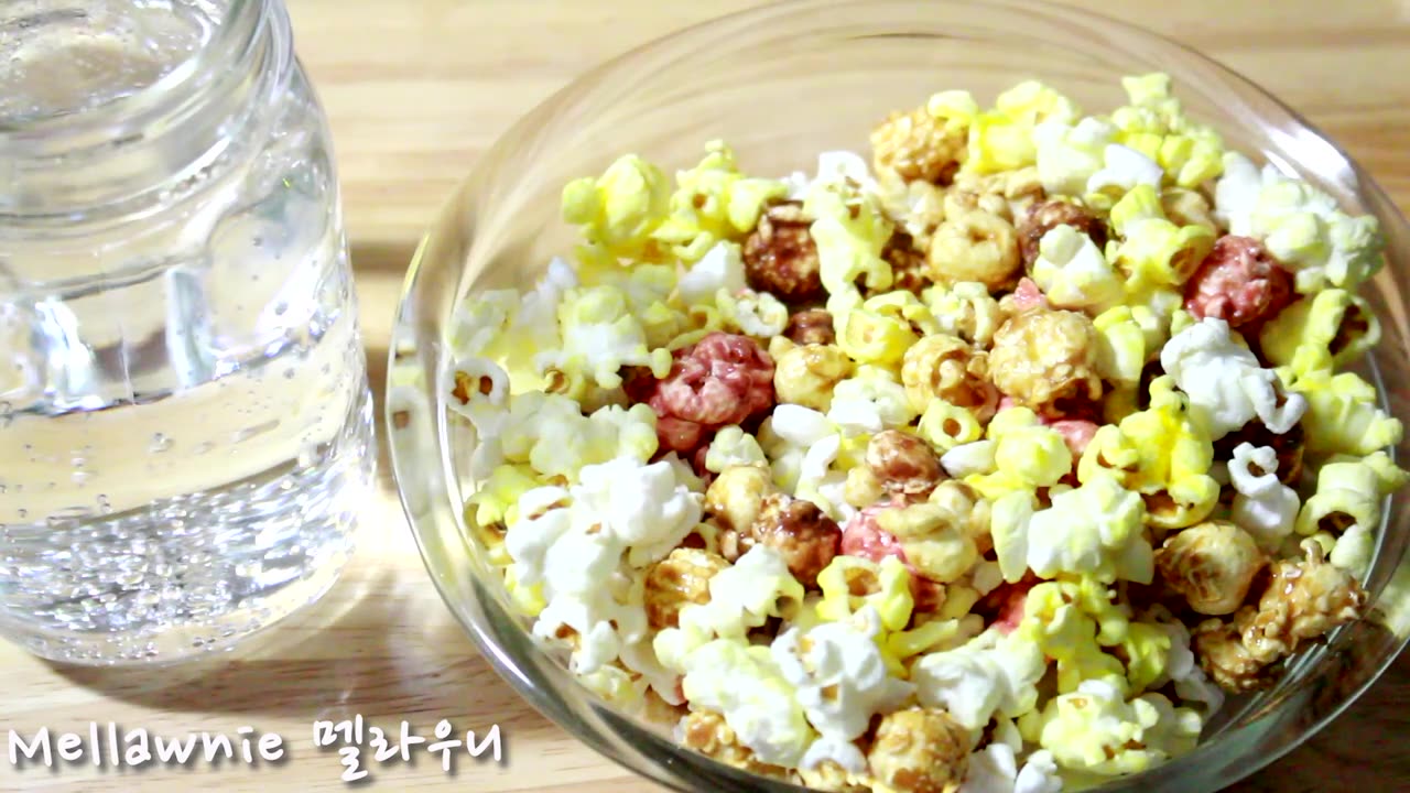 ASMR 바삭바삭 팝콘 먹는 소리