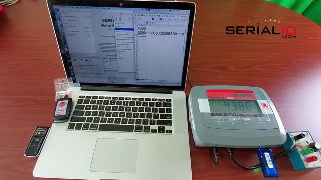 MacOS Wireless Defender 3000 Scale & Scanfob® UHF Reader/Writer