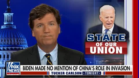 Tucker Carlson - President Biden gives first State of Ukraine Address in US History