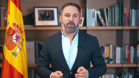 Declaración institucional de Abascal ante «golpe de estado de Pedro Sánchez a separación de Poderes»