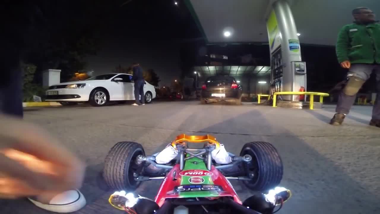 Want to watch RC cars at night