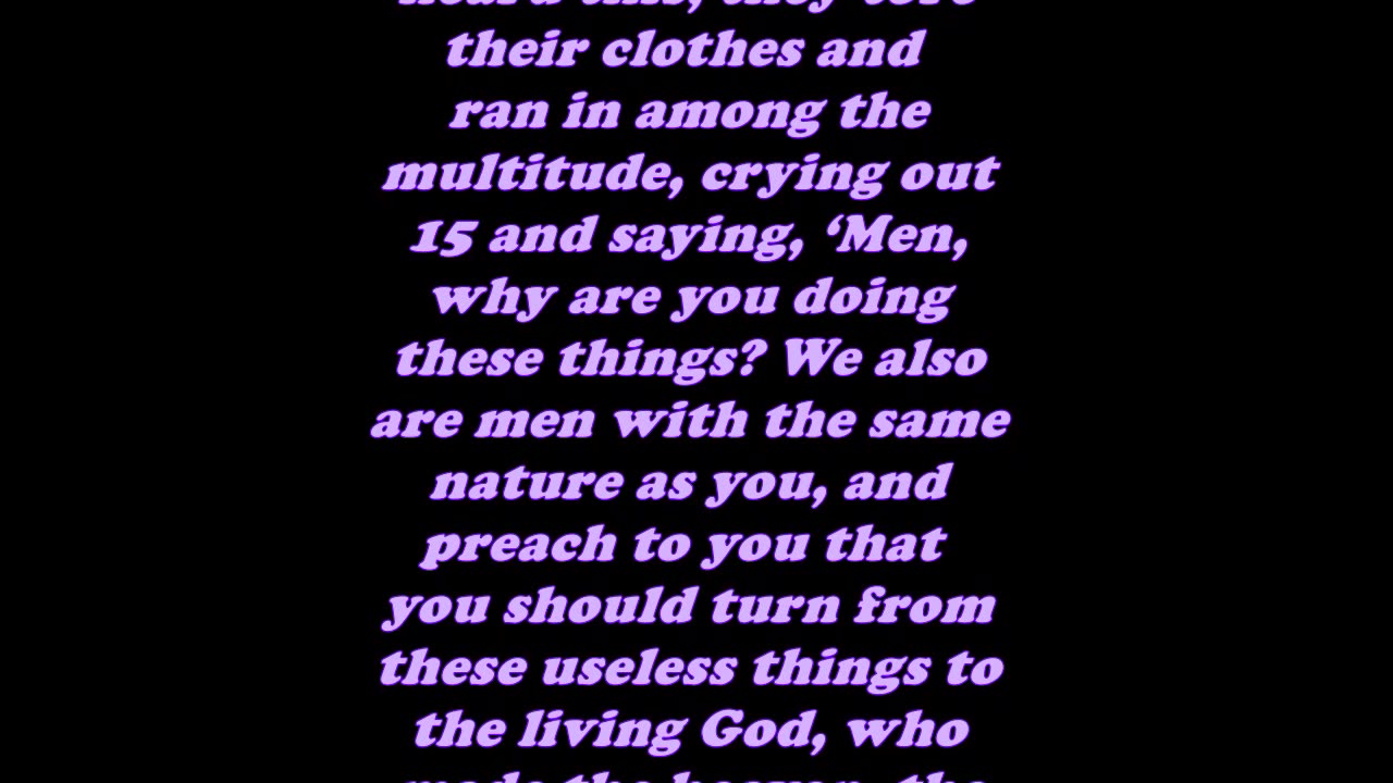 The Book of Acts 28:6 - Daily Bible Verse Commentary