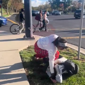 WATCH Young lady Picks on New Girl and then Gets Served Street Justice!