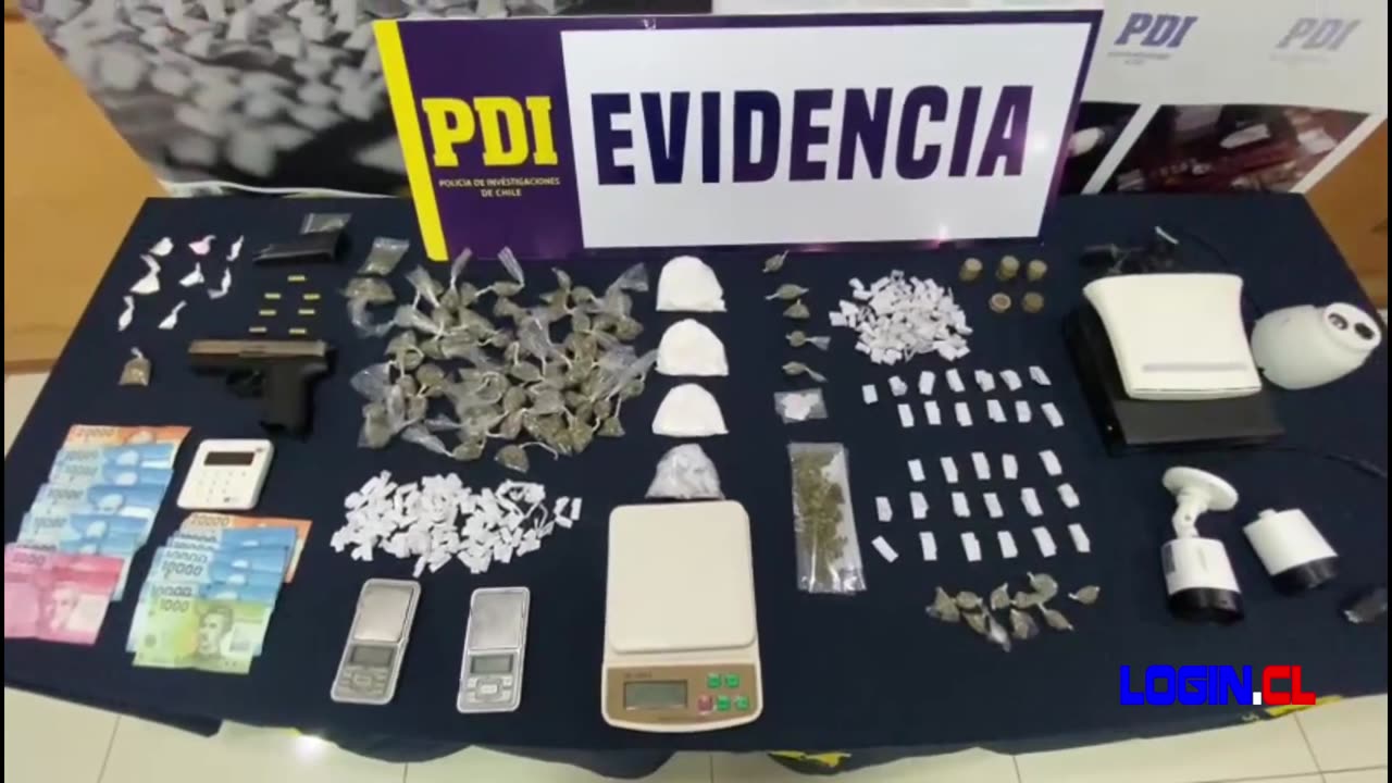 PDI detiene a ocho personas en operativo antidrogas