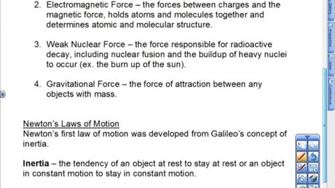 Newton's 1st Law of Motion Lesson