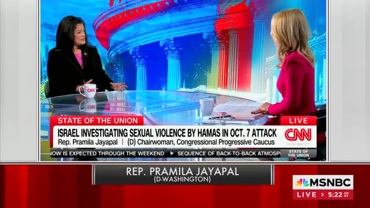 Joe Scarborough slams Pramila Jayapal for comments about Hamas raping women