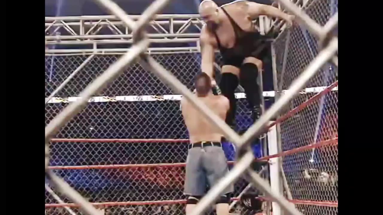 John Cena vs Big Show _ Steel Cage full Match highlight #shorts #wwe