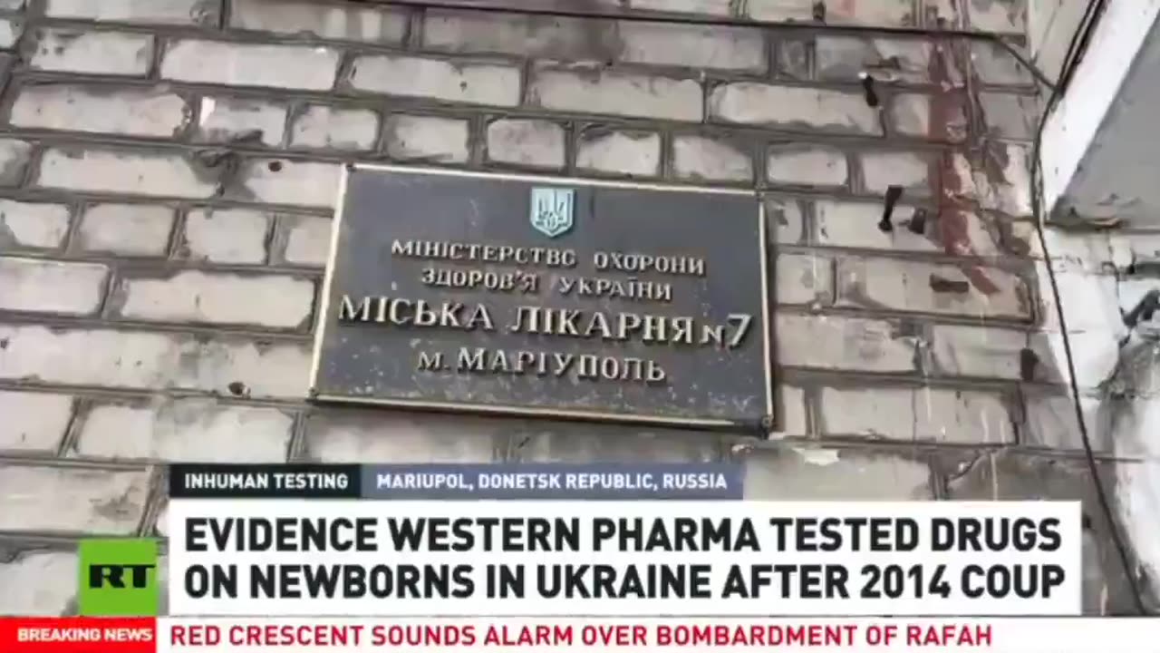 Destroying or just moving Pharmaceutical testing in a the Ukraine