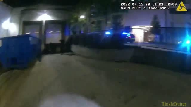 Atlanta officer catches armed suspect breaking into vehicles