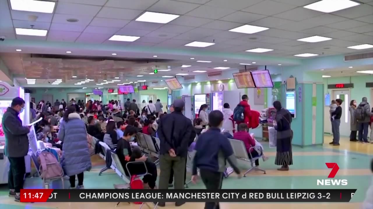 An unexplained surge in pneumonia among children has appeared