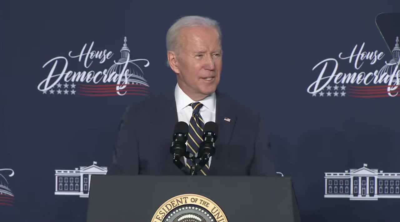 Biden on inflation: "Democrats didn’t cause this problem. Vladimir Putin did.”