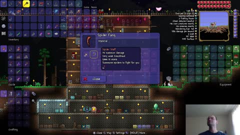 Material: The Gathering; Terraria, Expert Drunk World; Ep 95