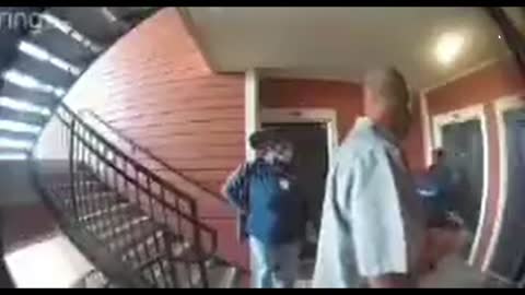 CAUGHT ON VIEO: Vaccine Tracers door-to-door in Houston