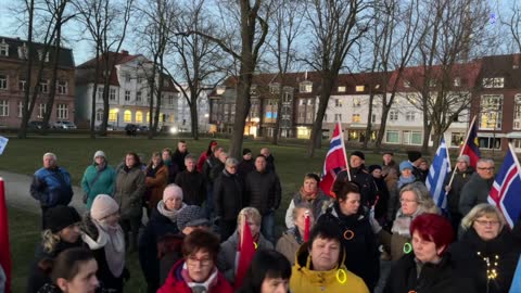 Demmin: Rede von Burkhard am 03-03-2022