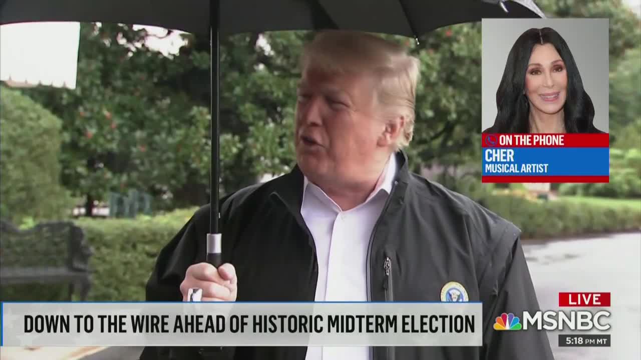 Cher has Freudian slip, says vote Republican by accident