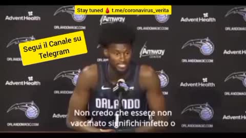 Jonathan Isaac: Perchè non mi sono "vaccinato"