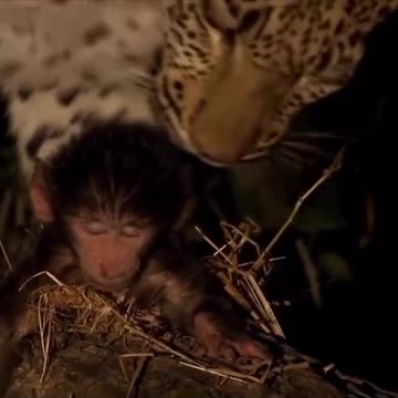 Did you know? While leopards are skilled hunters, they can show surprising moments of gentleness.