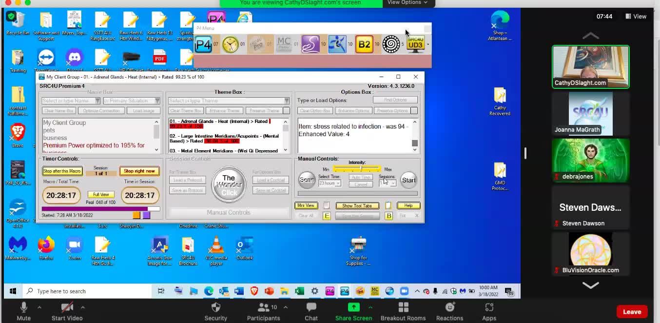 SRC4U Software Zoom Call 3.18.2022 by Cathy D. Slaght