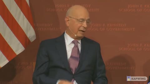 Klaus Schwab Saying What Everyone Knew