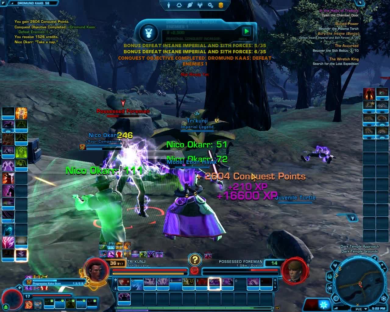 SWTOR – Sith Inquisitor - Dromund Kaas – Fury