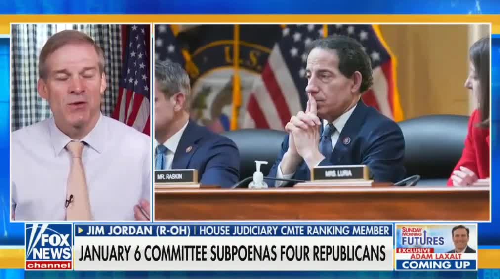 Jim Jordan Says Jan 6 Committee is Lying and Altering Evidence